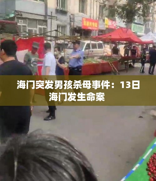 海門突發男孩殺母事件：13日海門發生命案 