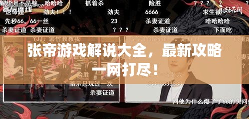 張帝游戲解說(shuō)大全，最新攻略一網(wǎng)打盡！
