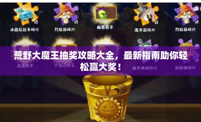 荒野大魔王抽獎攻略大全，最新指南助你輕松贏大獎！