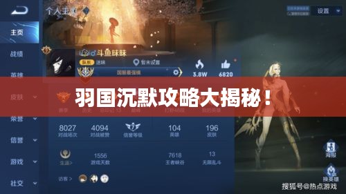 羽國沉默攻略大揭秘！