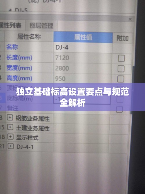 獨立基礎標高設置要點與規范全解析