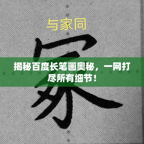 揭秘百度長筆畫奧秘，一網打盡所有細節！