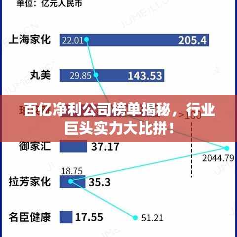 百億凈利公司榜單揭秘，行業巨頭實力大比拼！