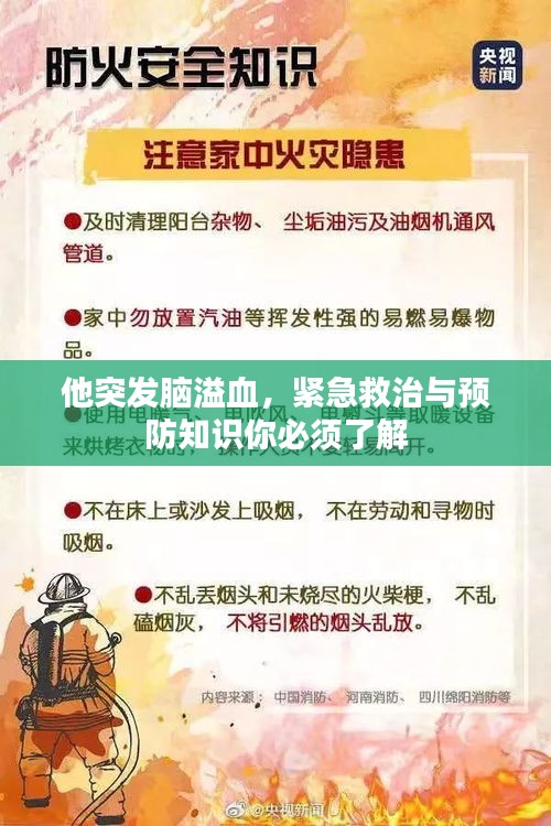 他突發腦溢血，緊急救治與預防知識你必須了解