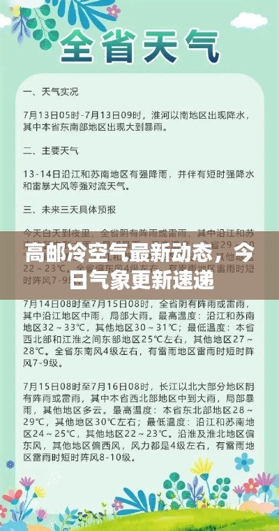 高郵冷空氣最新動態，今日氣象更新速遞