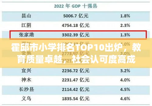 霍邱市小學(xué)排名TOP10出爐，教育質(zhì)量卓越，社會認(rèn)可度高成果展示