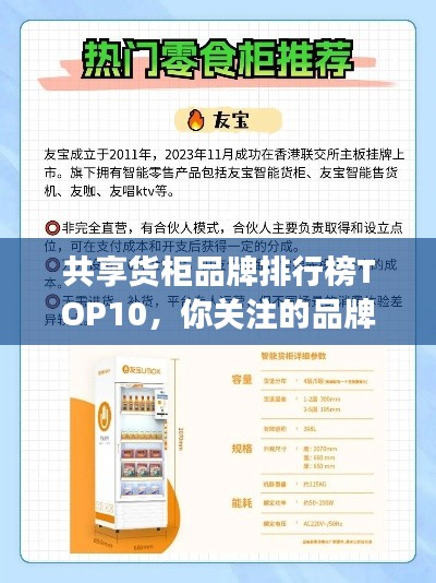 共享貨柜品牌排行榜TOP10，你關注的品牌上榜了嗎？