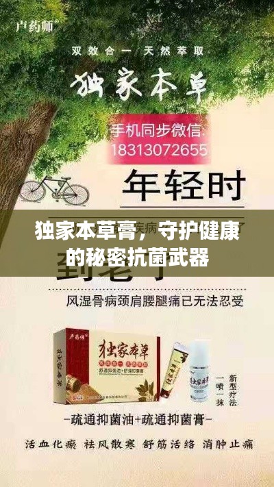 獨家本草膏，守護健康的秘密抗菌武器
