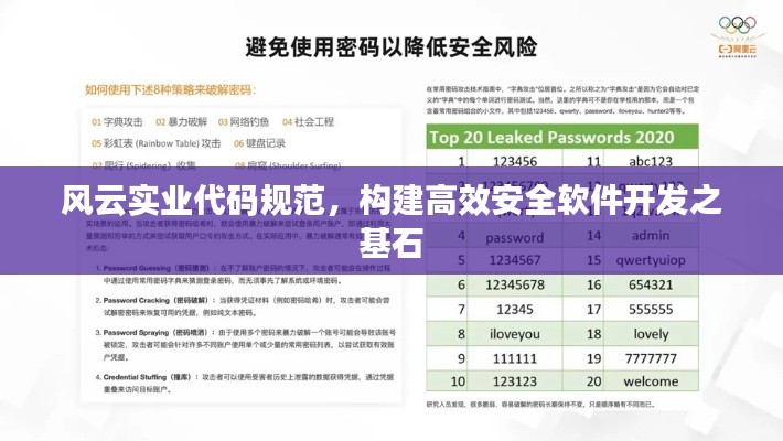 風云實業代碼規范，構建高效安全軟件開發之基石
