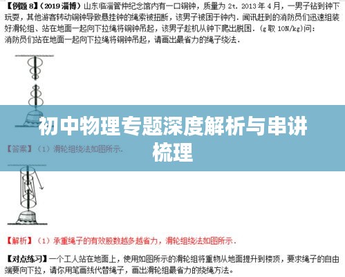 初中物理專題深度解析與串講梳理