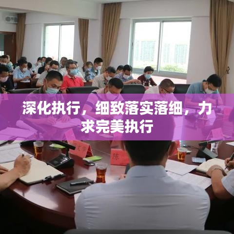 深化執行，細致落實落細，力求完美執行
