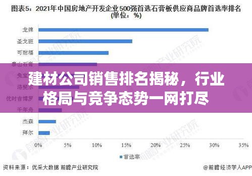 建材公司銷售排名揭秘，行業格局與競爭態勢一網打盡