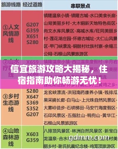 信宜旅游攻略大揭秘，住宿指南助你暢游無憂！