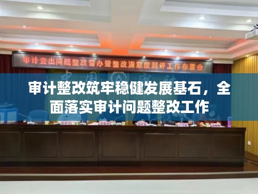 審計整改筑牢穩健發展基石，全面落實審計問題整改工作