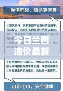 今日蘭西油價最新動態，查詢油價，出行準備必備知識！