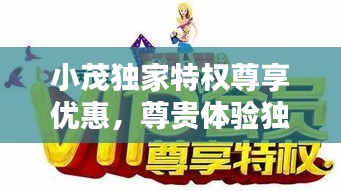 小茂獨家特權尊享優惠，尊貴體驗獨家呈現