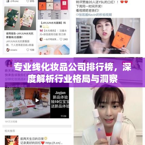 專業線化妝品公司排行榜，深度解析行業格局與洞察