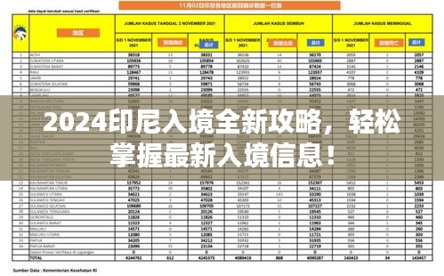 2024印尼入境全新攻略，輕松掌握最新入境信息！