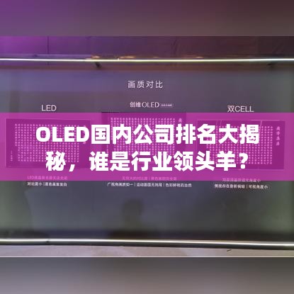 OLED國內(nèi)公司排名大揭秘，誰是行業(yè)領(lǐng)頭羊？
