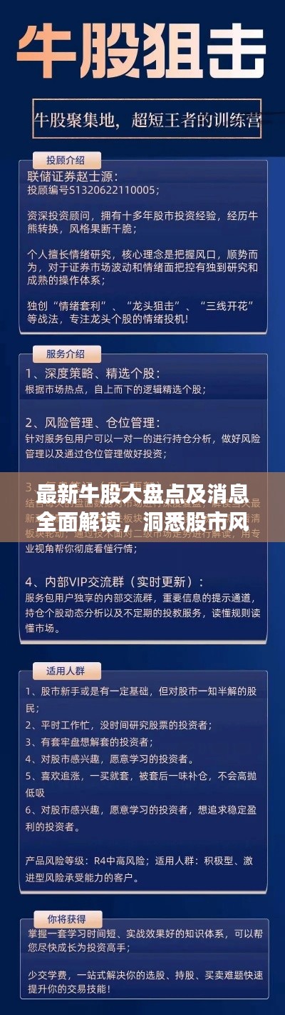 最新牛股大盤點及消息全面解讀，洞悉股市風云